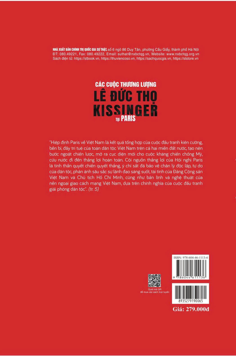 Các cuộc thương lượng Lê Đức Thọ - Kissinger tại Paris