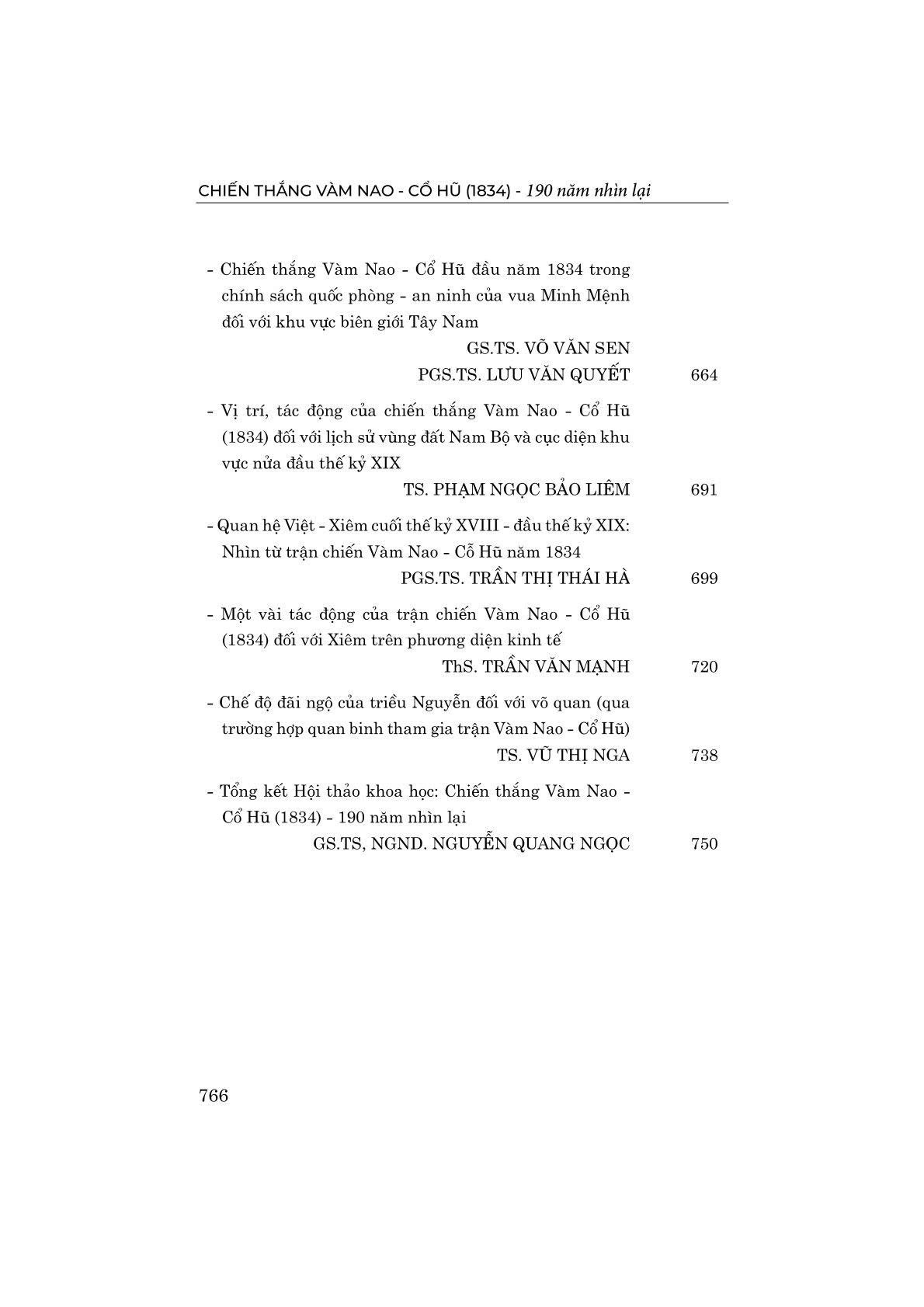 Chiến thắng Vàm Nao - Cổ Hũ (1834) - 190 năm nhìn lại