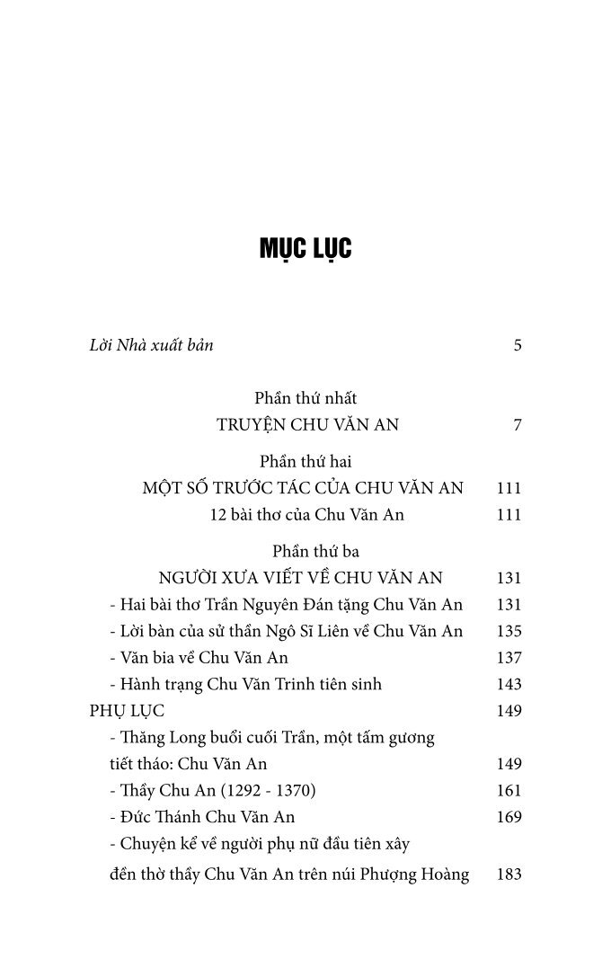 Chu Văn An 