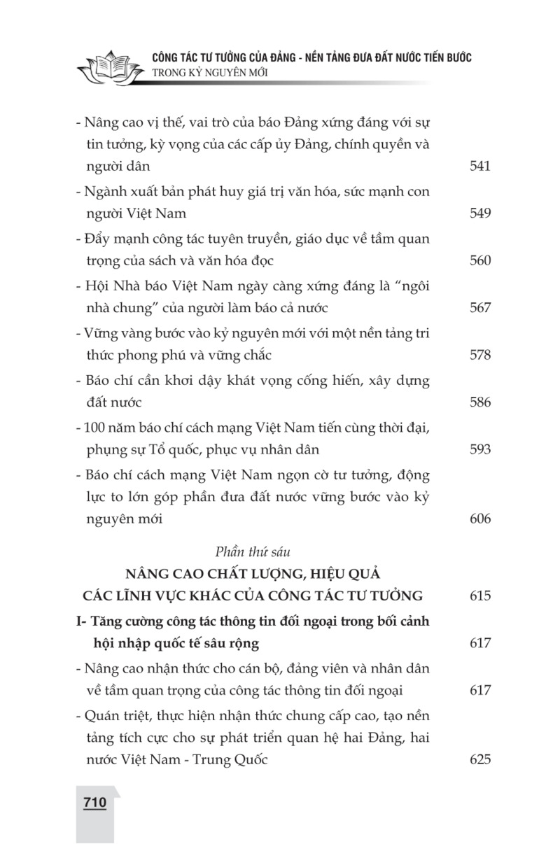 Công tác tư tưởng của Đảng, nền tảng đưa đất nước tiến bước trong kỷ nguyên mới