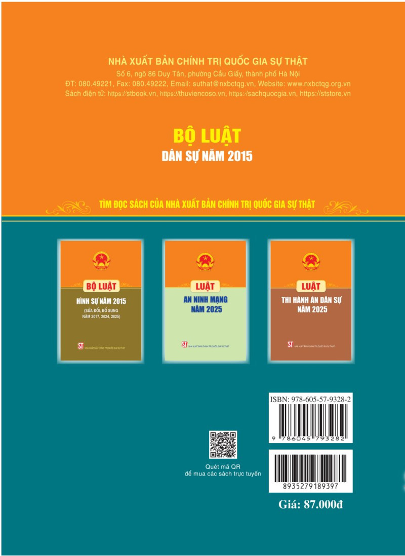 Bộ luật Dân sự năm 2015