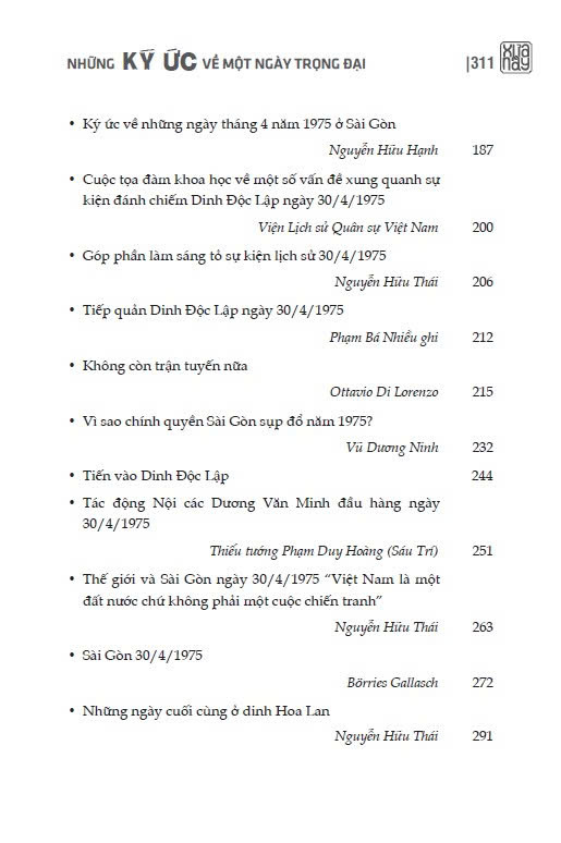 30.4.1975 Sài Gòn không còn trận tuyến - Những ký ức về một ngày trọng đại