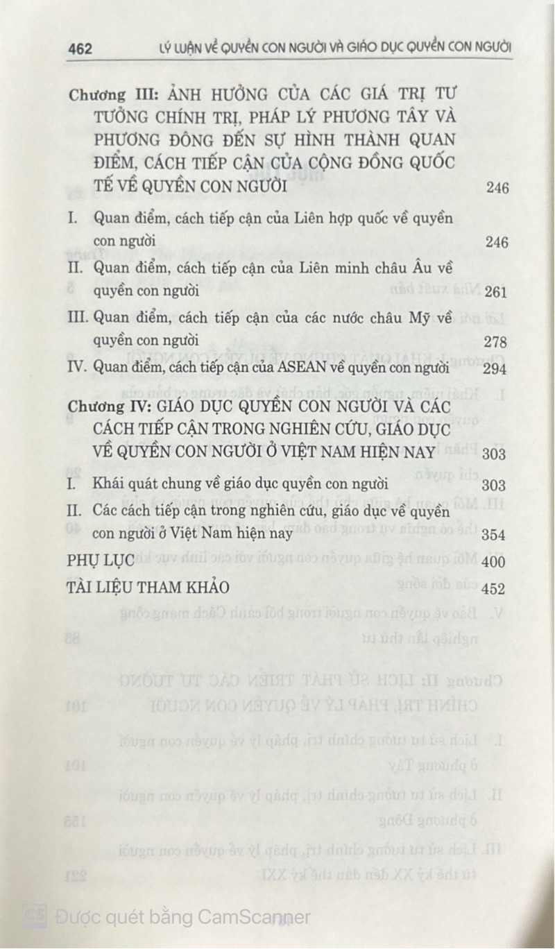 Lý luận về quyền con người và giáo dục quyền con người (Sách chuyên khảo)