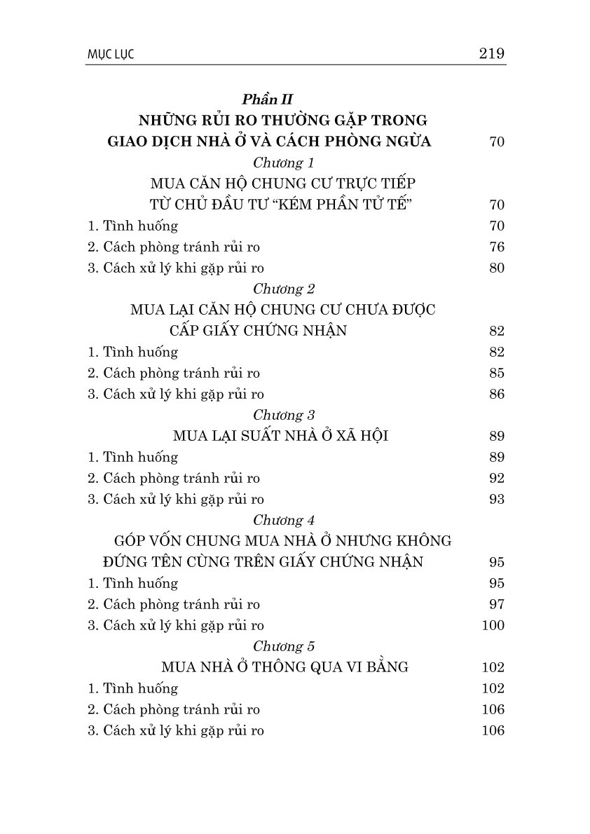Lưu ý trong giao dịch nhà ở, cách phòng ngừa và xử lý rủi ro
