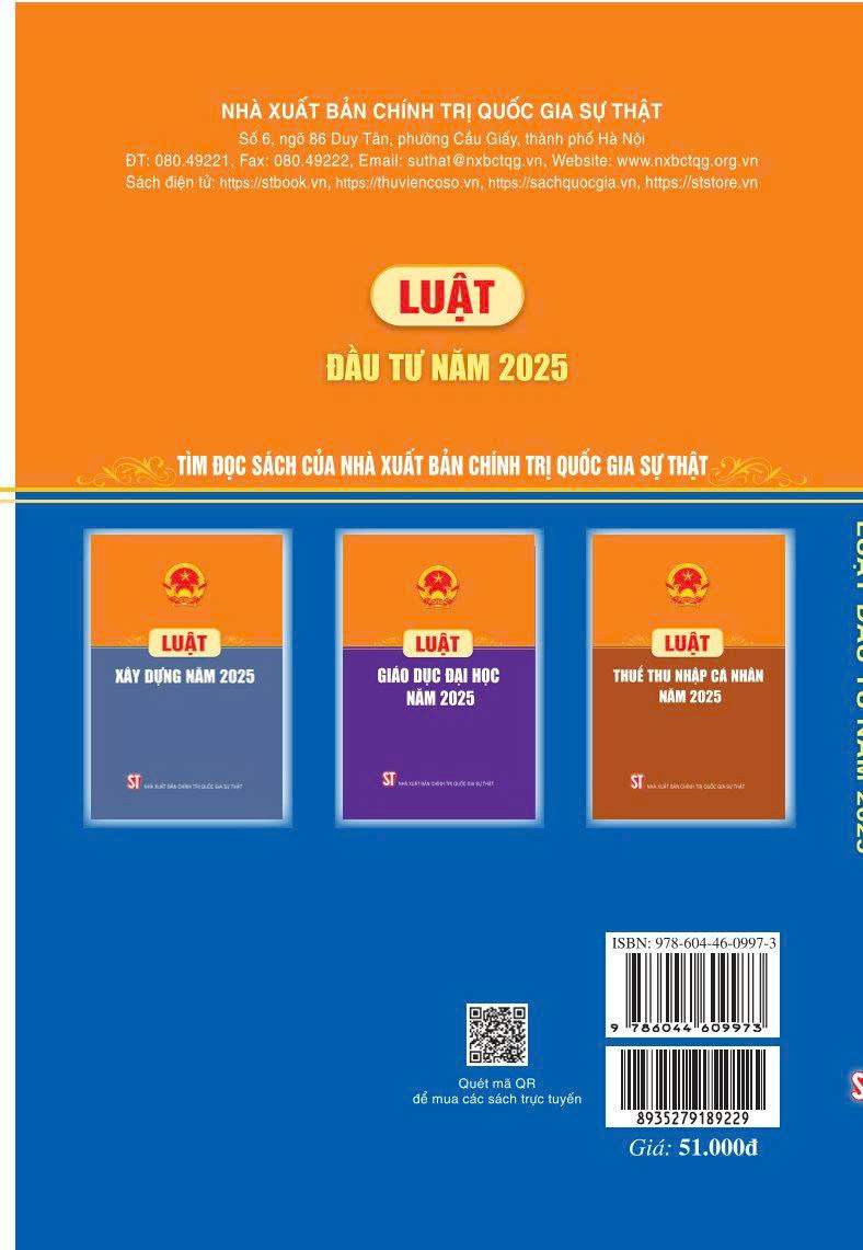 Luật Đầu tư năm 2025