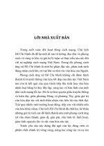 Phong cách ứng xử Hồ Chí Minh - Nội dung và giá trị  (Sách chuyên khảo)