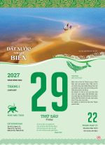  Lịch Bloc 2027 “Đất nước nhìn từ biển”