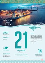  Lịch Bloc 2027 “Đất nước nhìn từ biển”