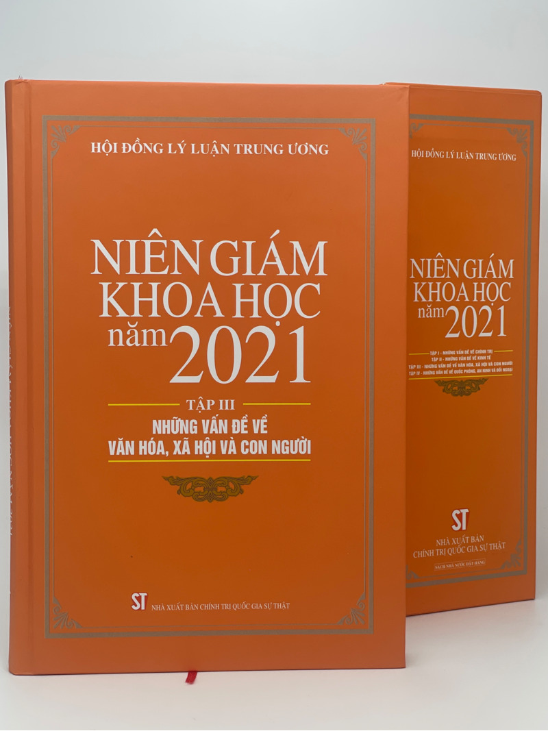 Niên giám khoa học năm 2021. Tập III: Những vấn đề về văn hóa, xã...