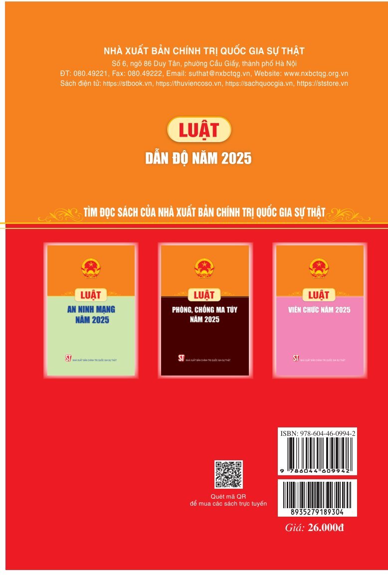 Luật Dẫn độ năm 2025