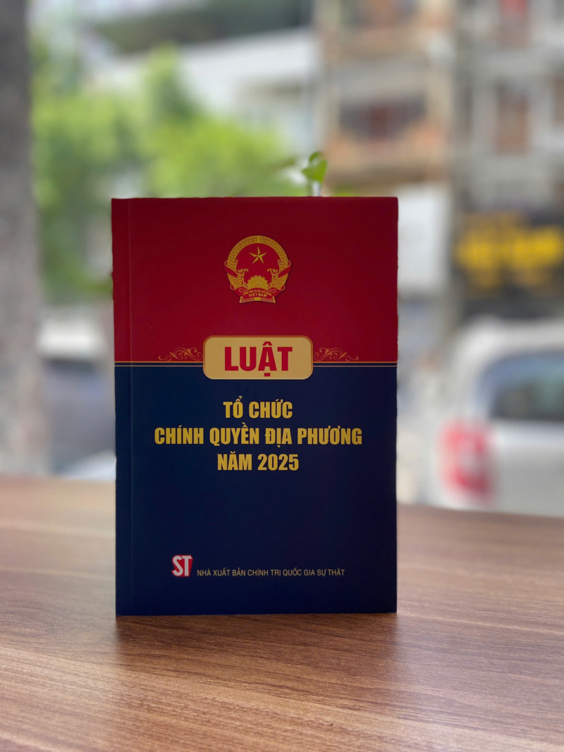 Luật tổ chức chính quyền địa phương năm 2025