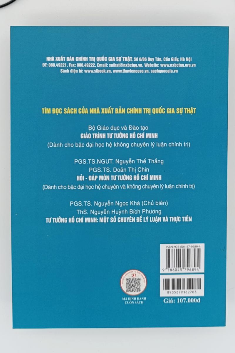 Giáo trình tư tưởng Hồ Chí Minh về công nhân, nông dân, trí thức