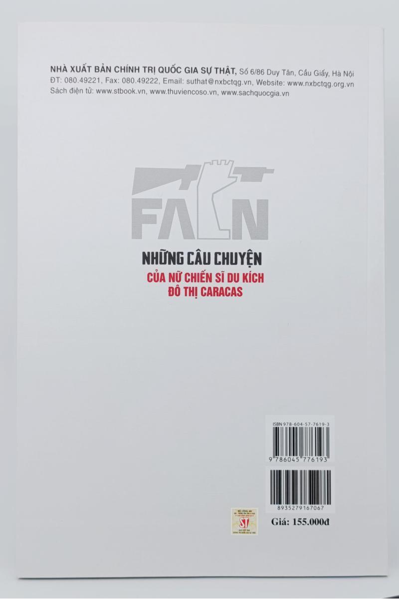 Những câu chuyện của nữ chiến sĩ du kích đô thị Caracas (Sách tham khảo)