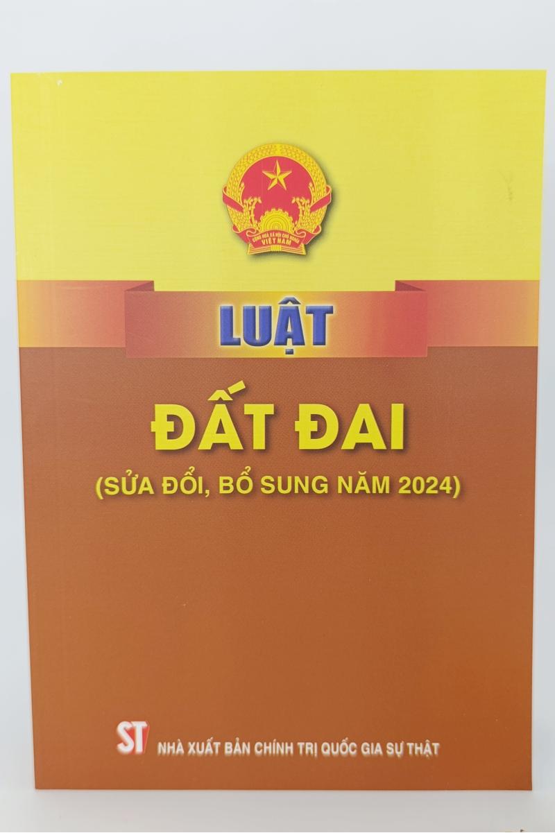Luật Đất đai (sửa đổi, bổ sung năm 2024)