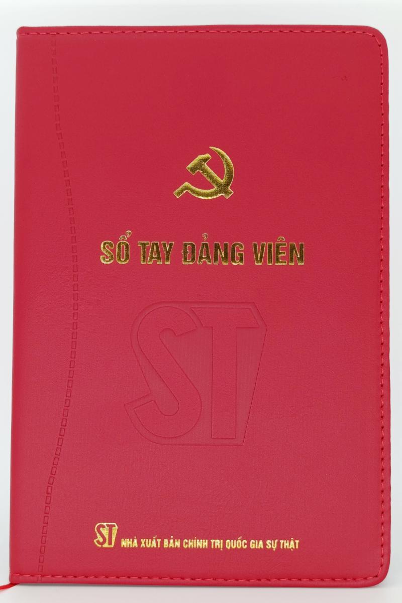 Sổ tay đảng viên (bìa da)